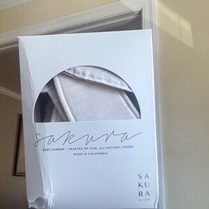 Sakura Bloom Flax linen Scout no leather